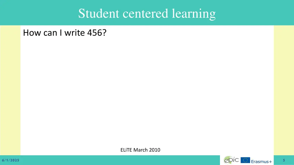 student centered learning 3