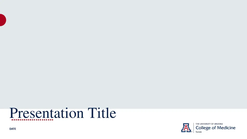 presentation title