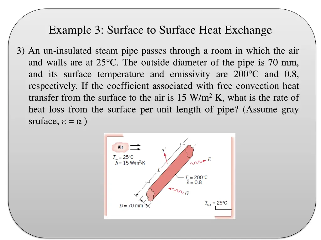 example 3 surface to surface heat exchange