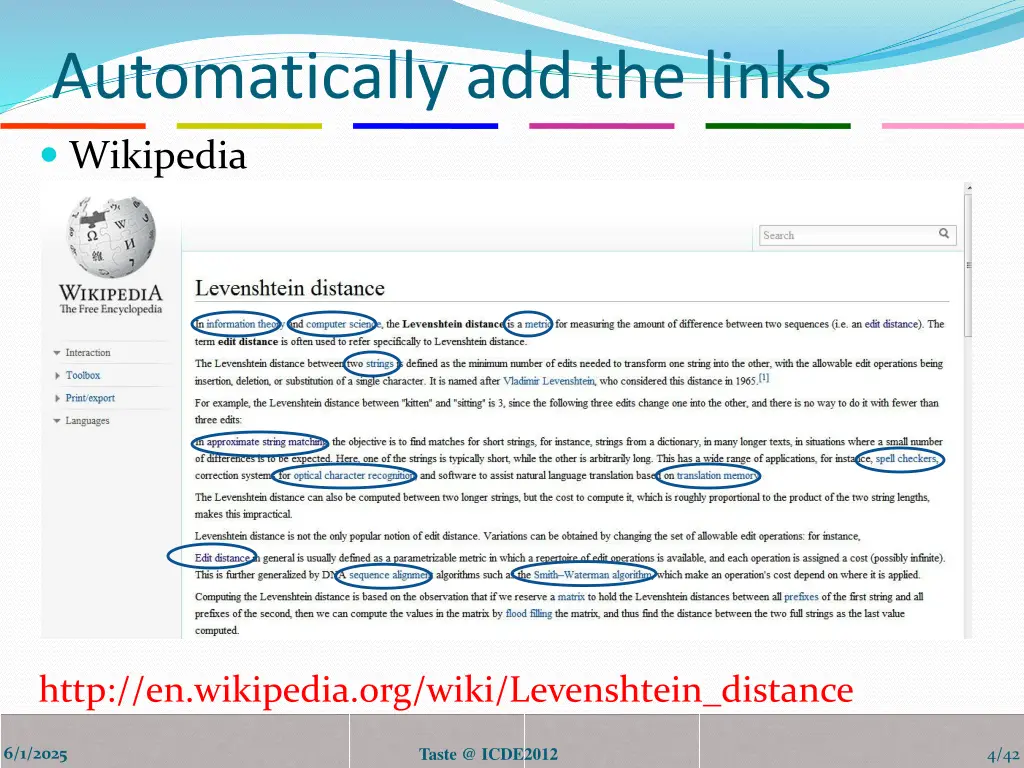 automatically add the links