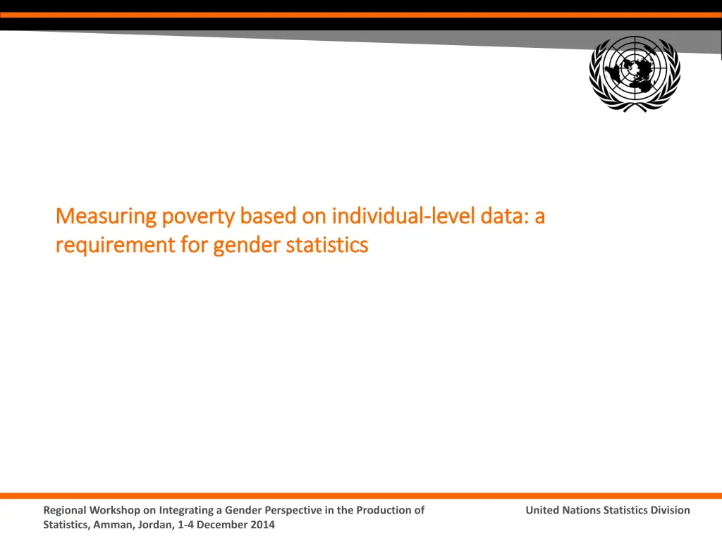 measuring poverty based on individual measuring