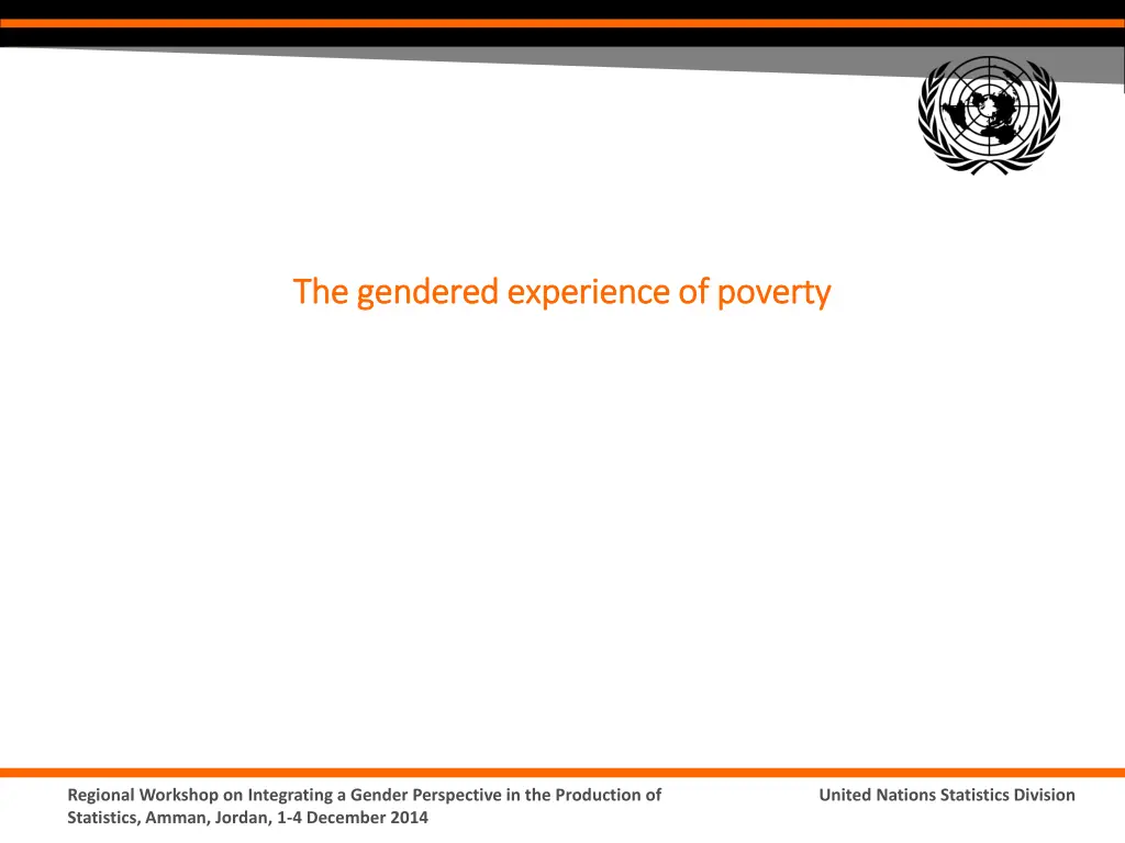 the gendered experience of poverty the gendered