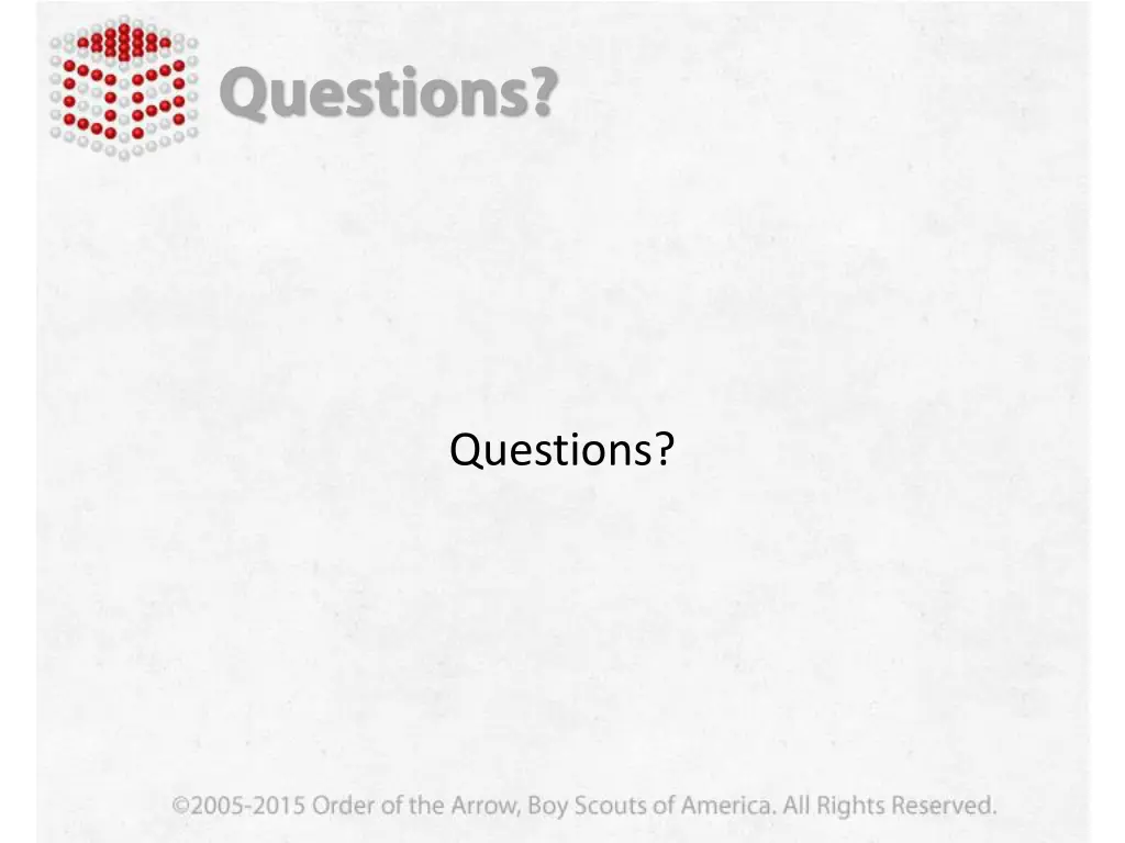 questions