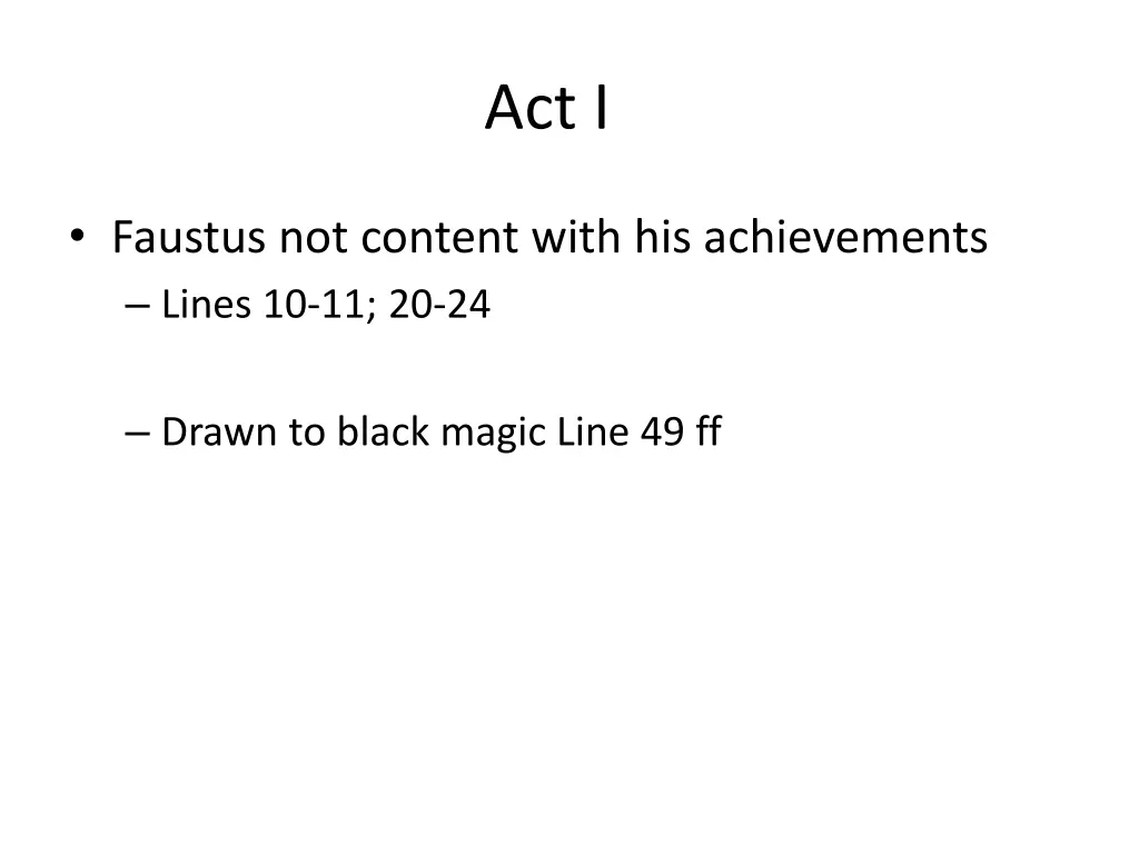 act i