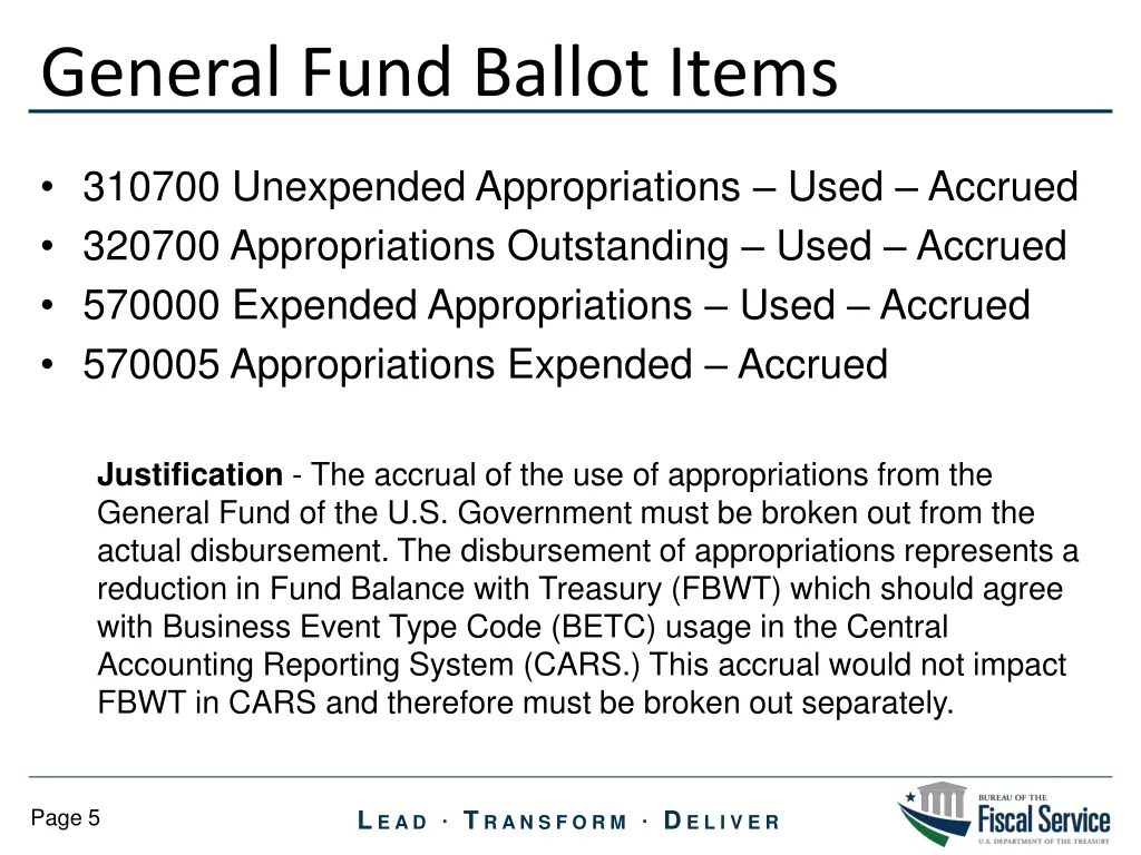 general fund ballot items 1