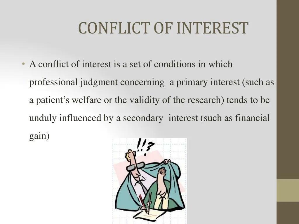 conflictofinterest
