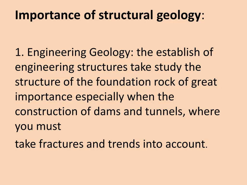 importance of structural geology