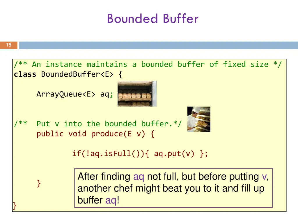 bounded buffer 2