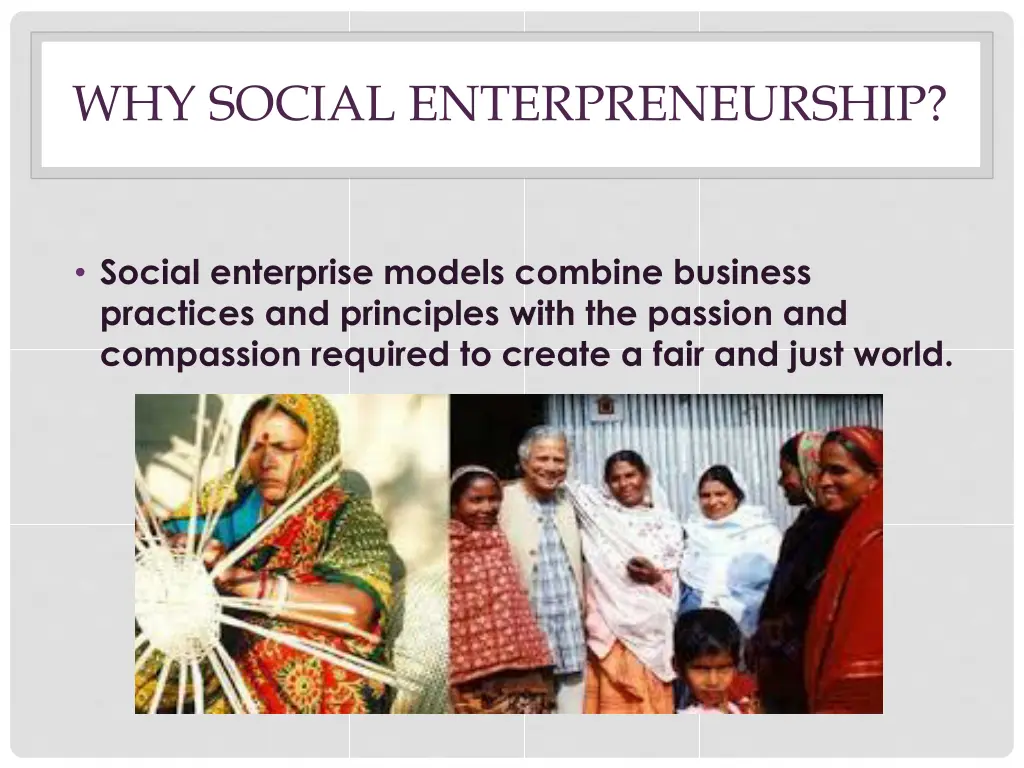 why social enterpreneurship 1