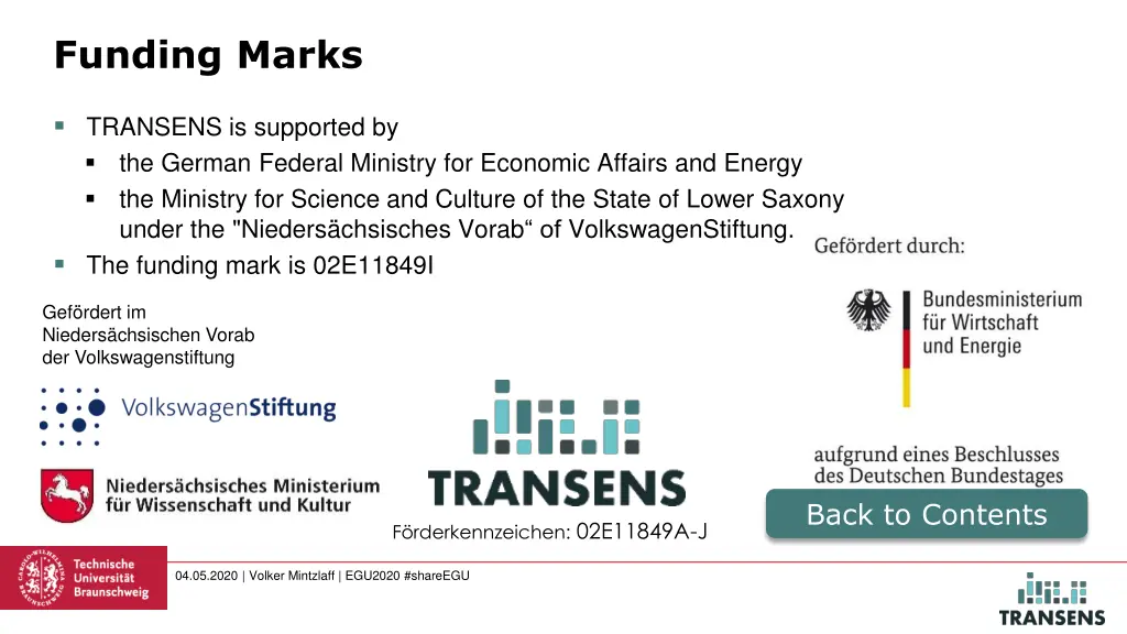 funding marks