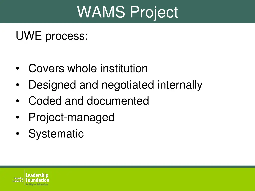 wams project 1