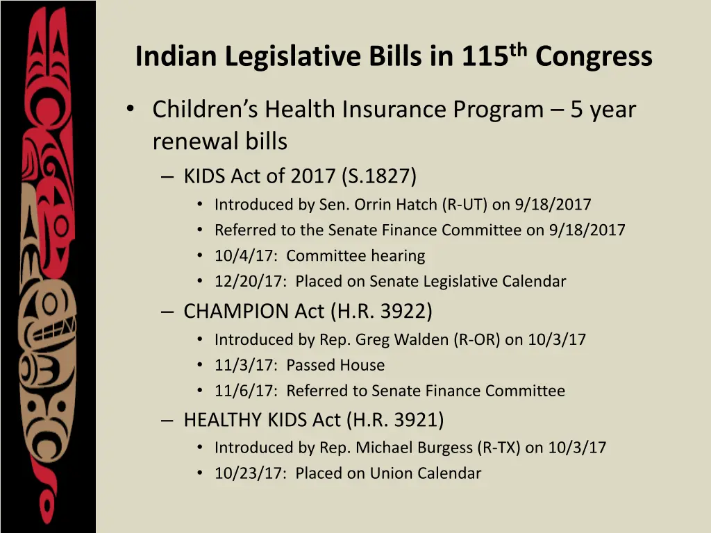 indian legislative bills in 115 th congress 2