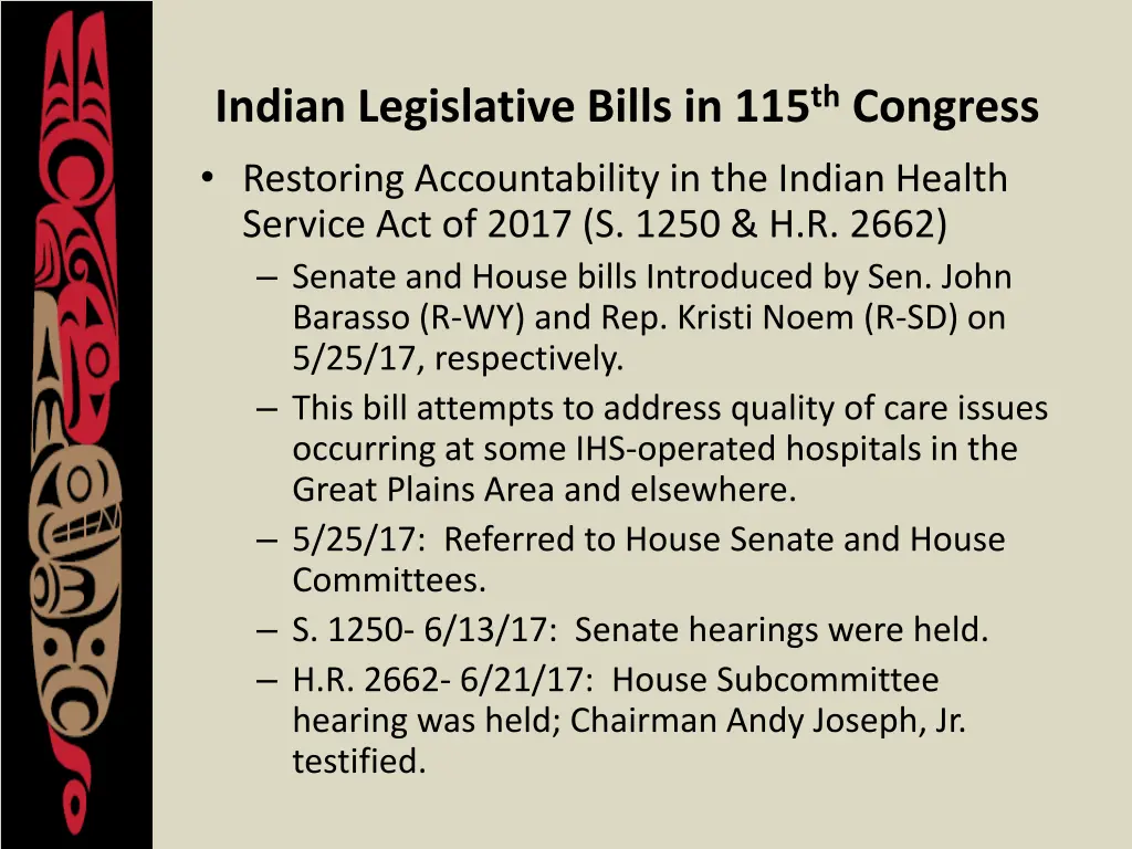 indian legislative bills in 115 th congress 7