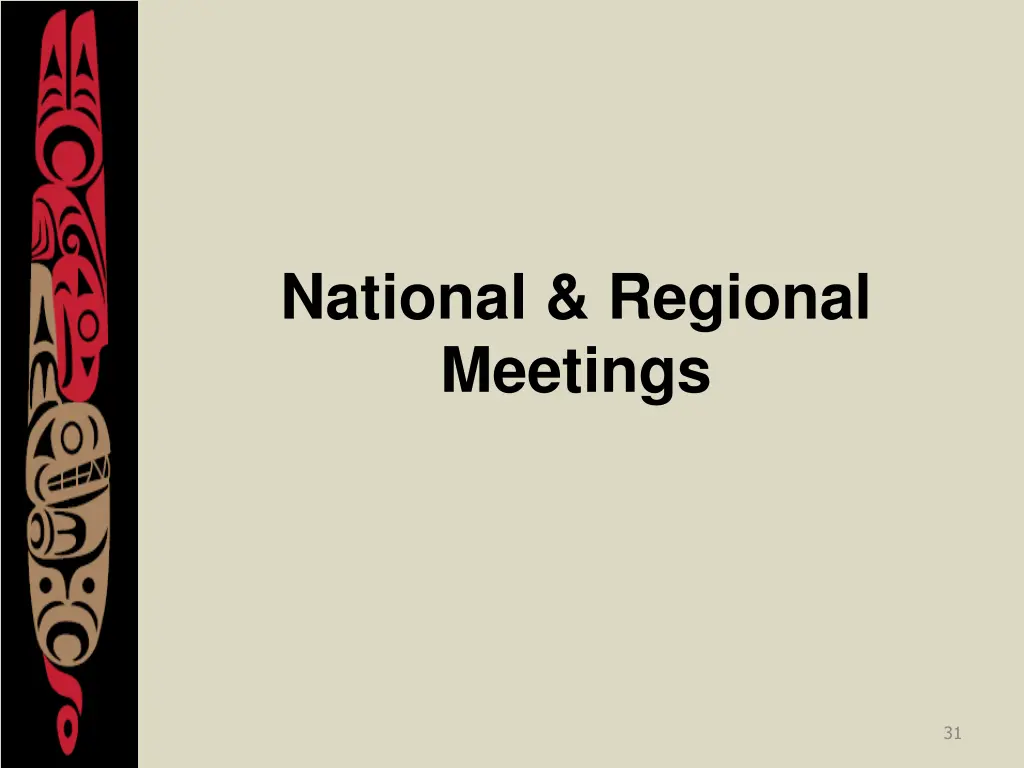 national regional meetings