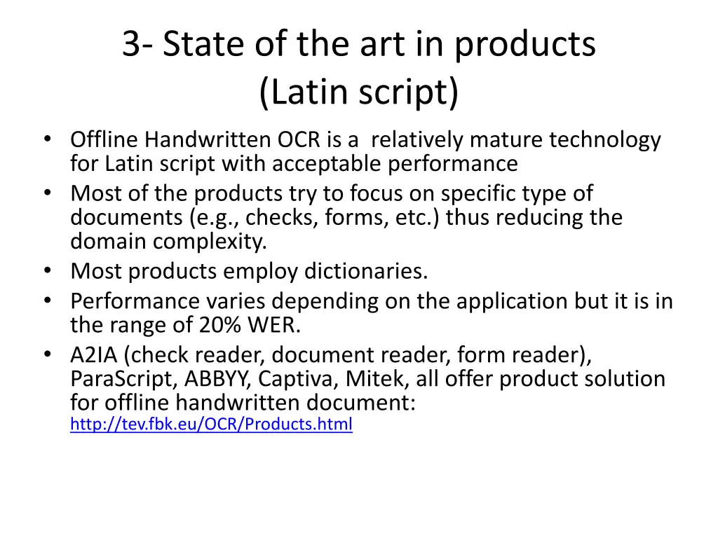 3 state of the art in products latin script