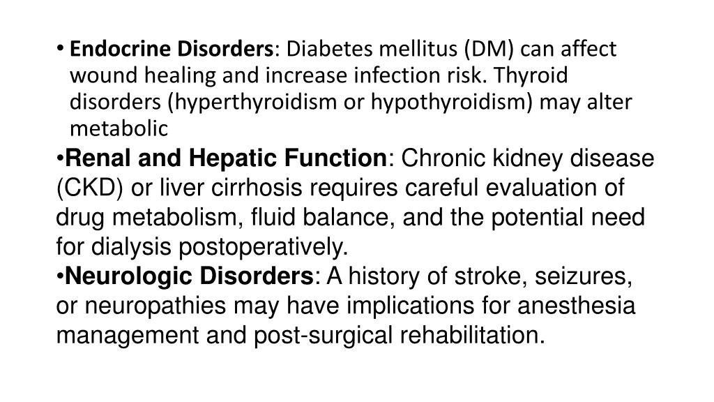 endocrine disorders diabetes mellitus