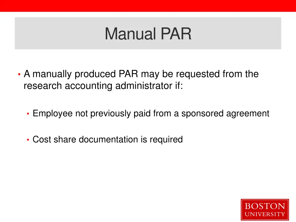 manual par