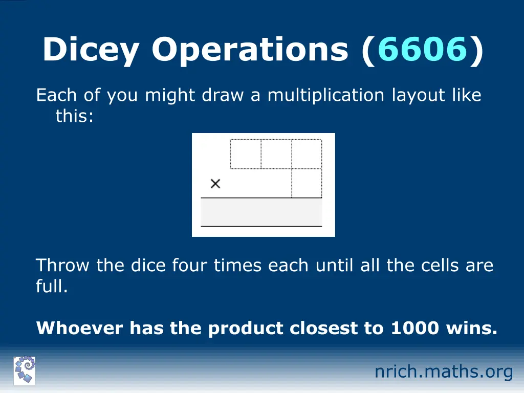 dicey operations 6606