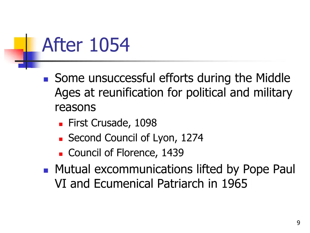 after 1054