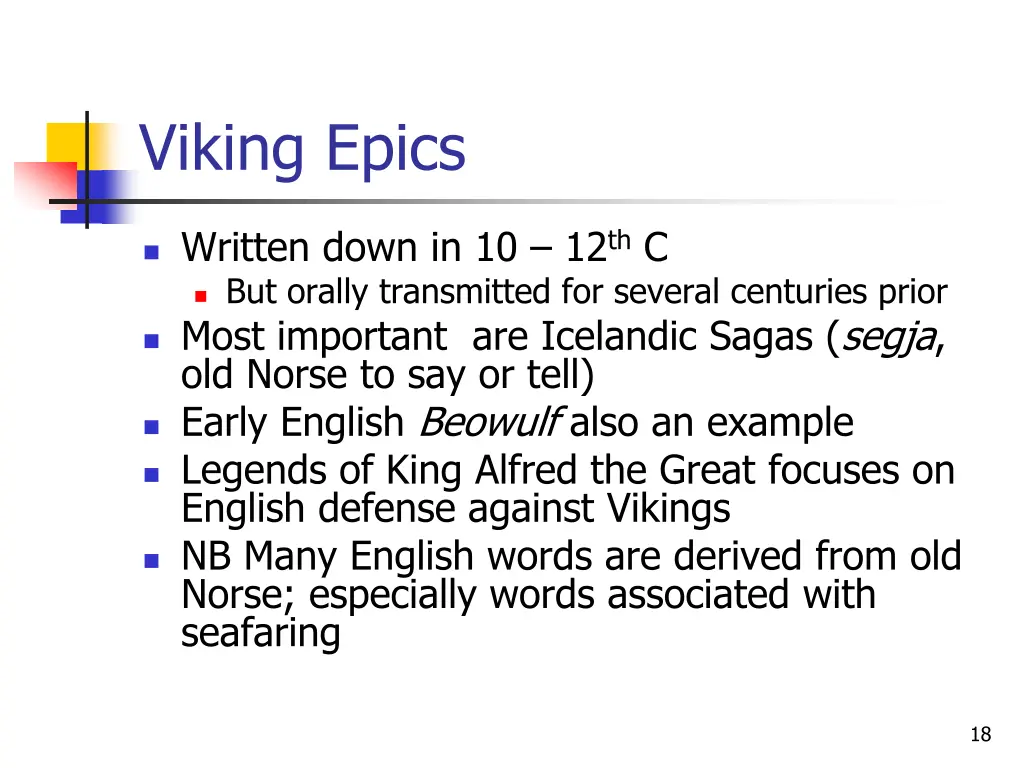 viking epics