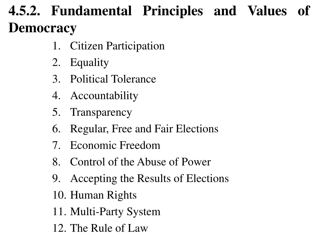 4 5 2 fundamental principles and values