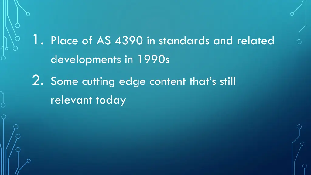 1 place of as 4390 in standards and related