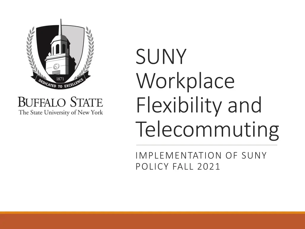 suny workplace flexibility and telecommuting