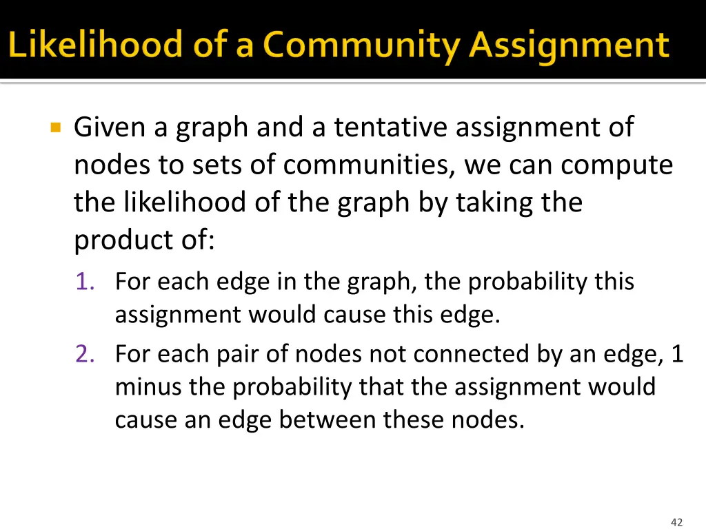 given a graph and a tentative assignment of nodes
