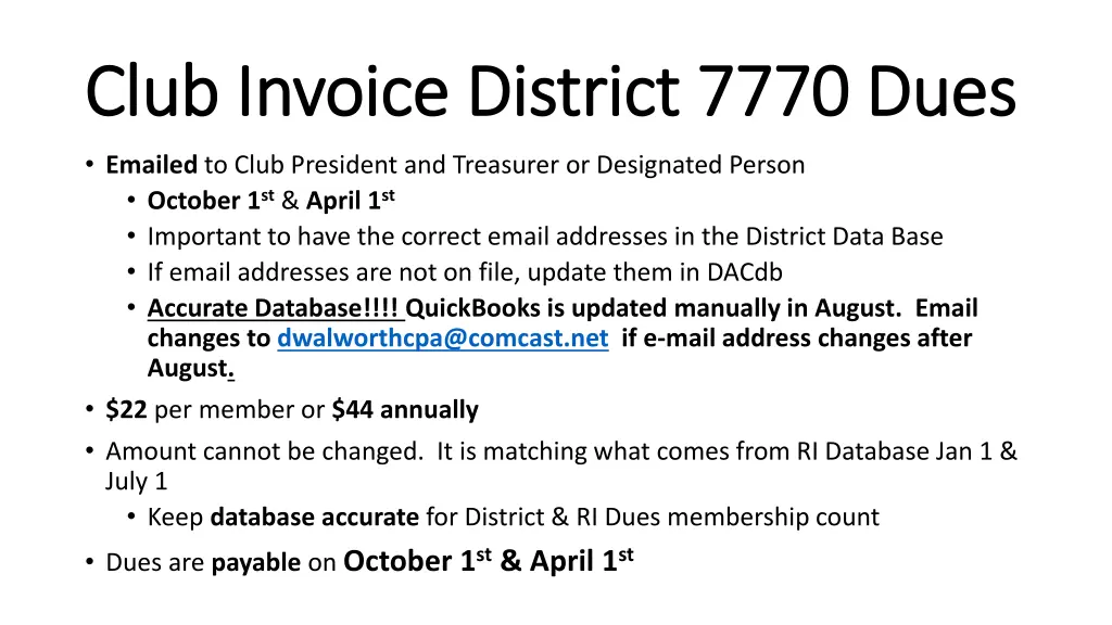 club invoice district 7770 dues club invoice