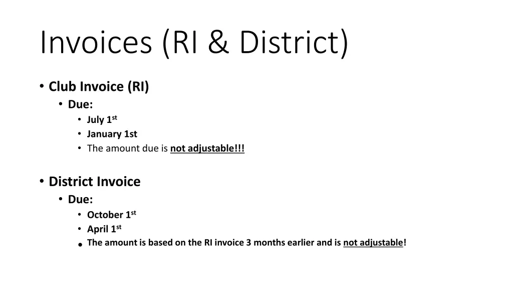 invoices ri district
