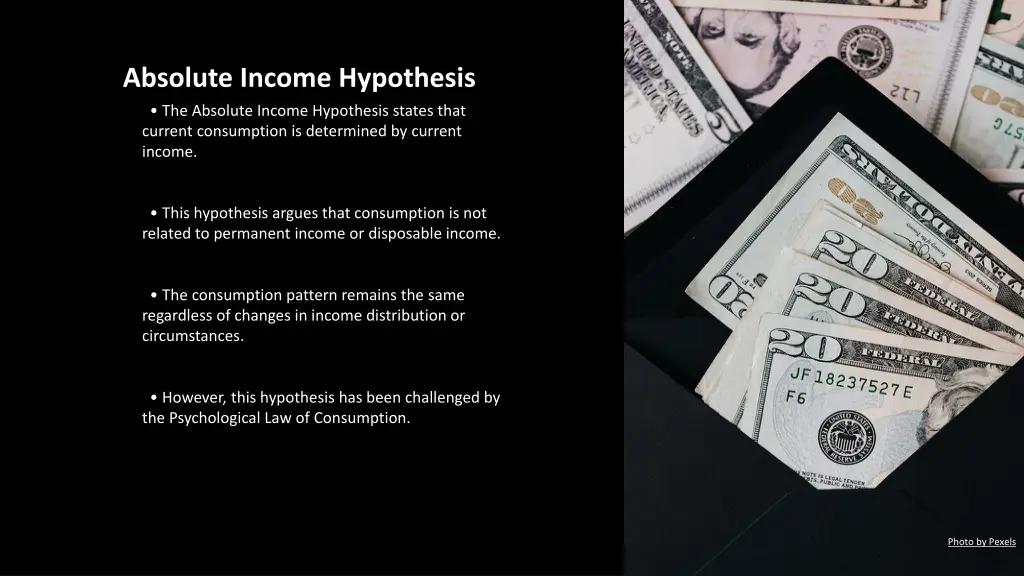 absolute income hypothesis