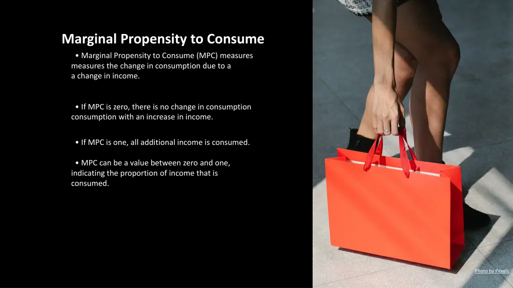 marginal propensity to consume