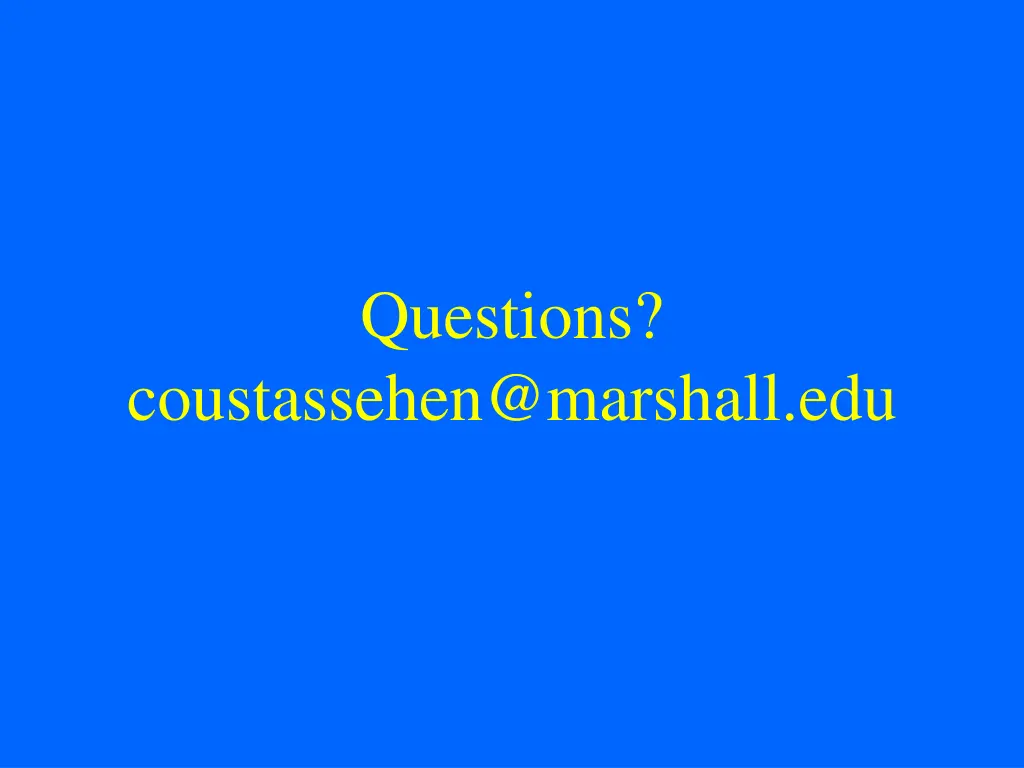 questions