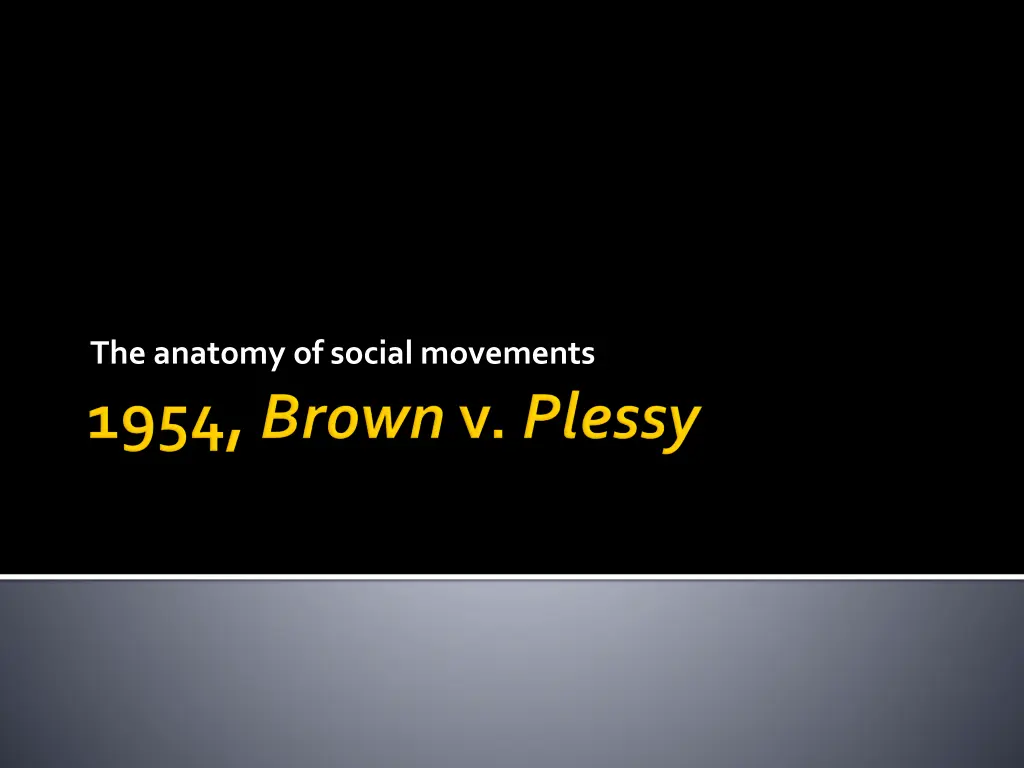 the anatomy of social movements