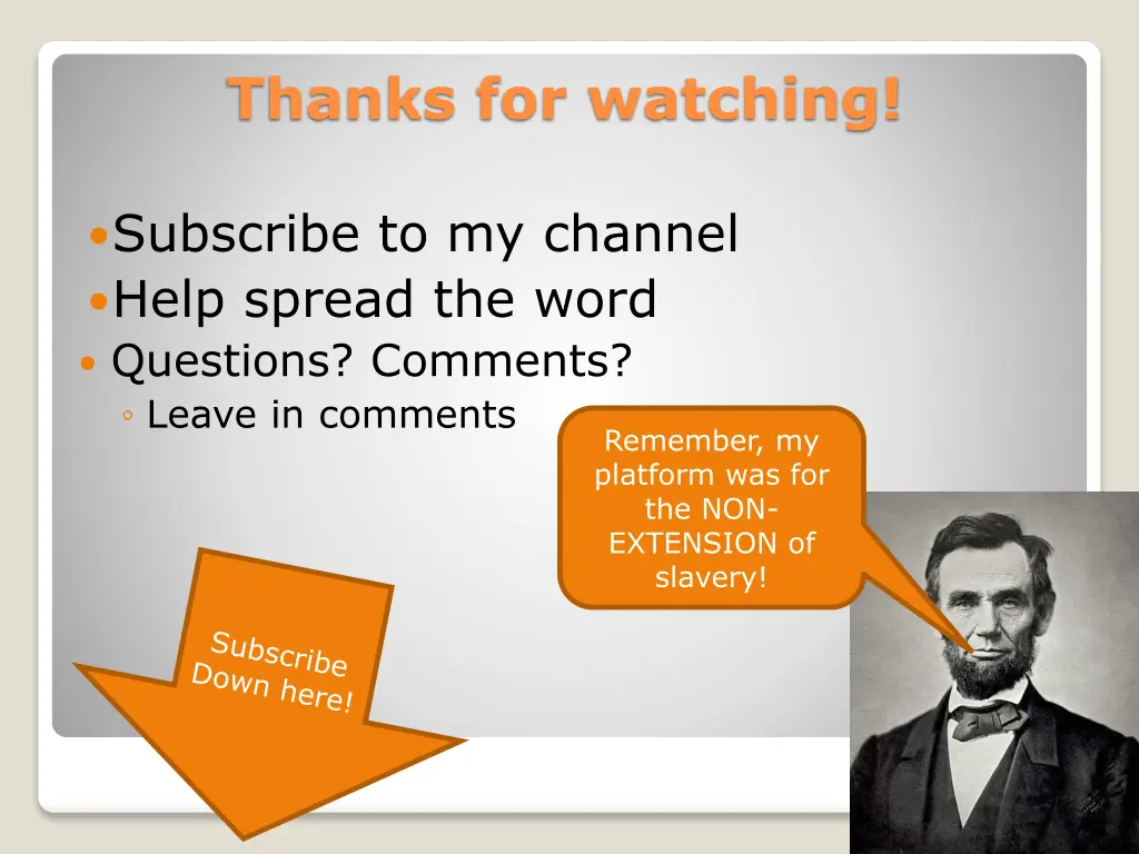 thanks for watching