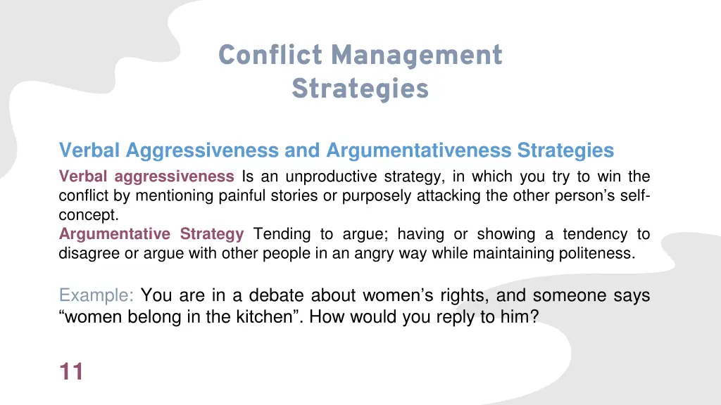 conflict management strategies 3