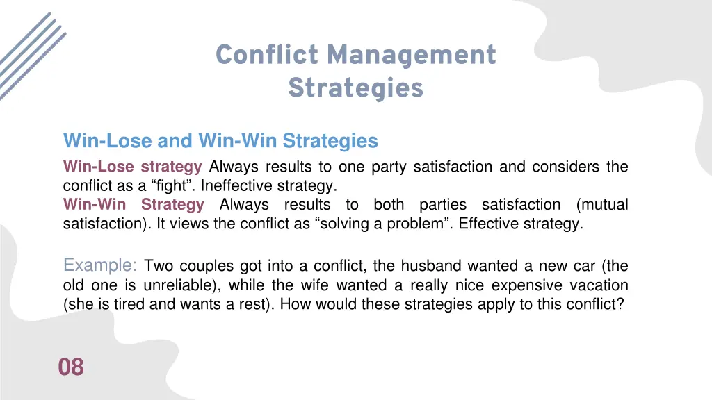 conflict management strategies