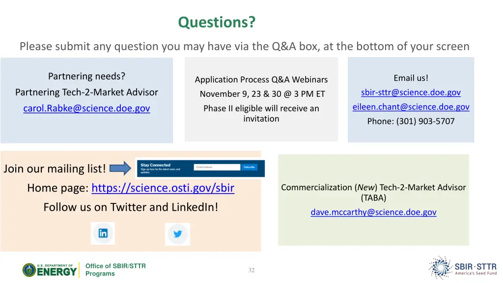 questions