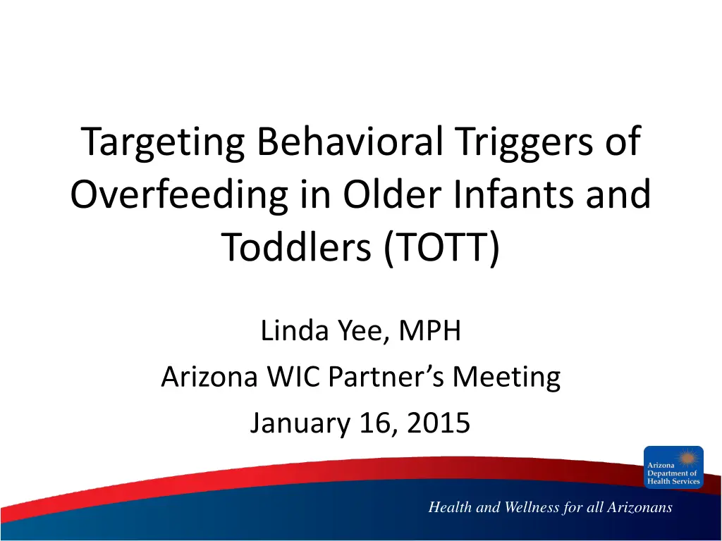 targeting behavioral triggers of overfeeding