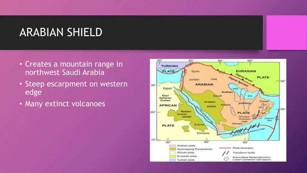arabian shield
