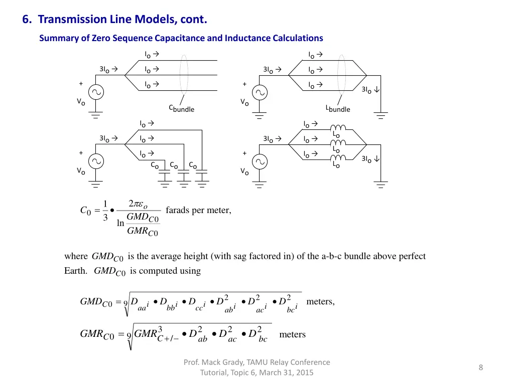 6 transmission line models cont 6
