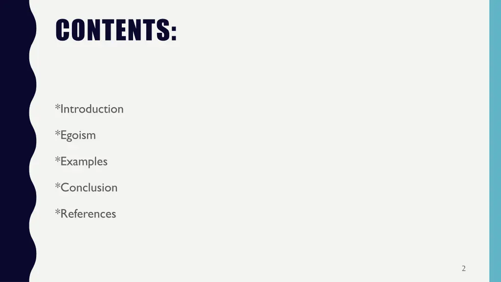 contents