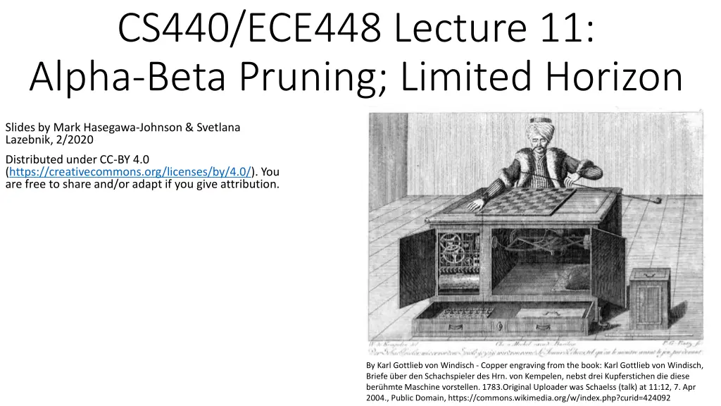 cs440 ece448 lecture 11 alpha beta pruning
