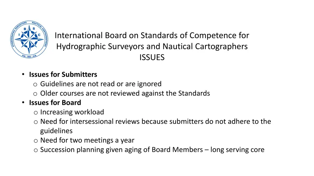 international board on standards of competence 2