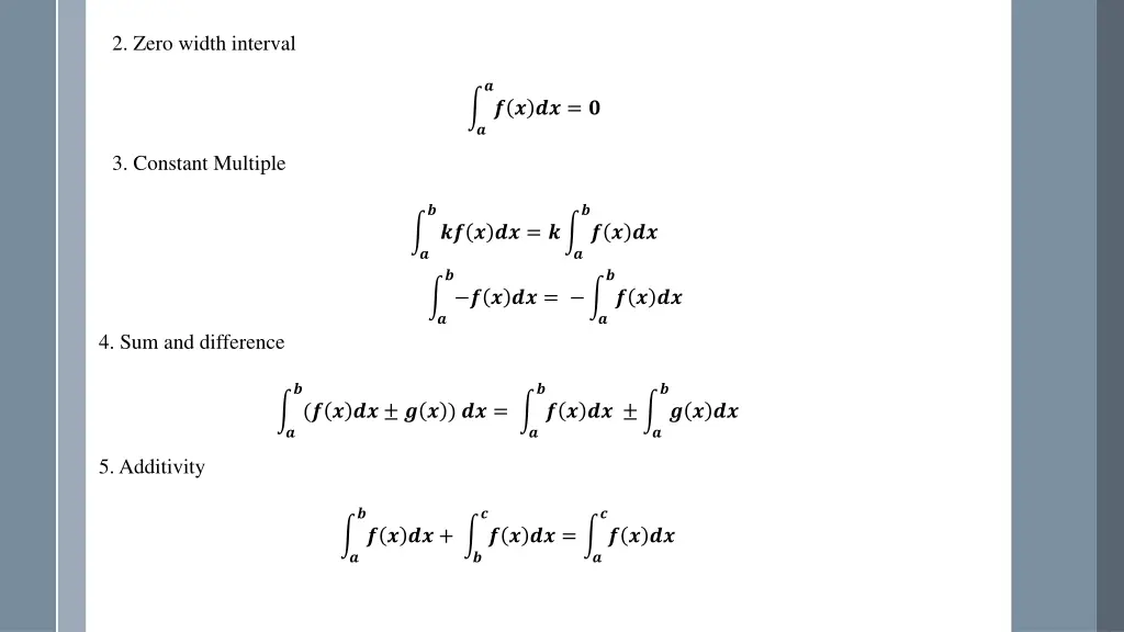 2 zero width interval