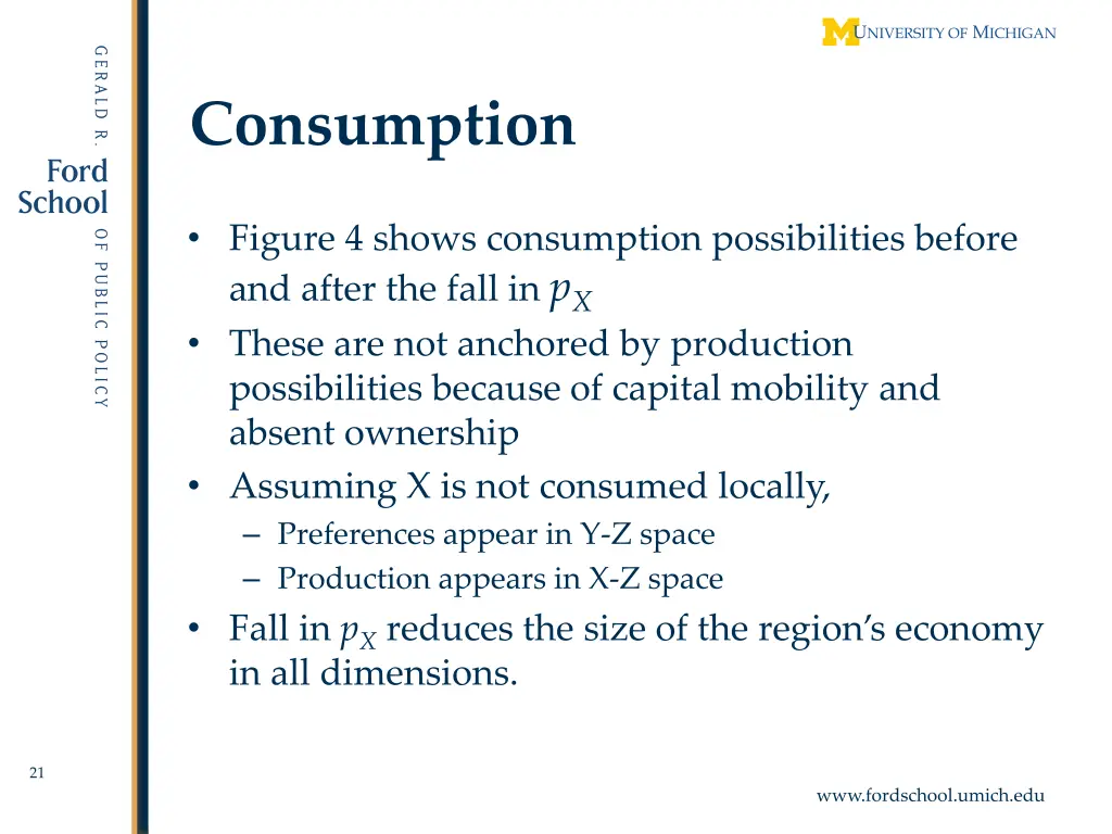 consumption