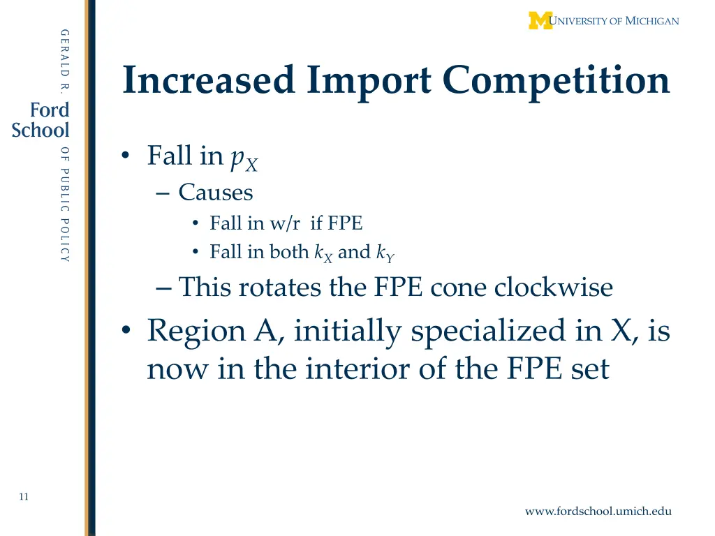 increased import competition