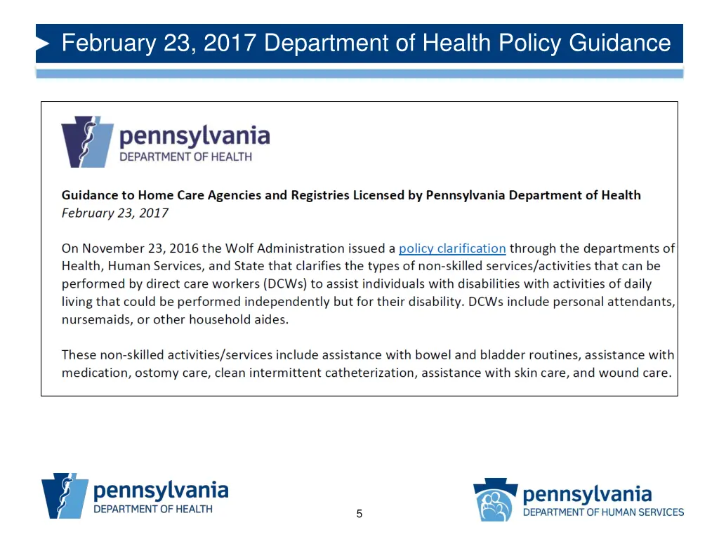 february 23 2017 department of health policy