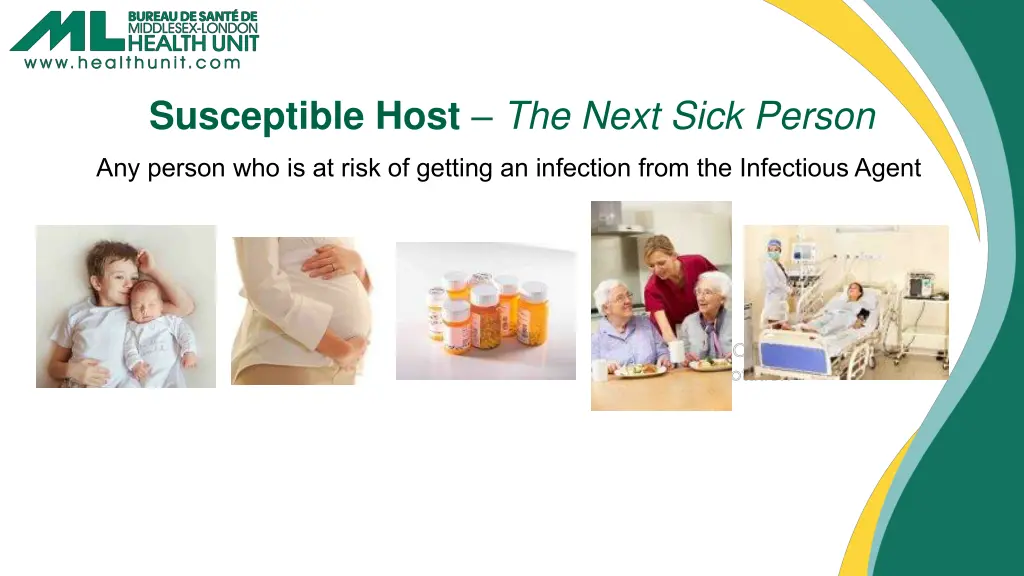 susceptible host the next sick person