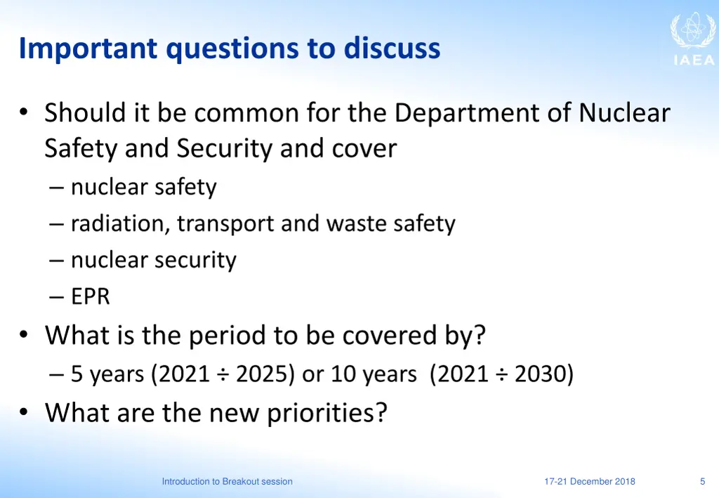 important questions to discuss 1